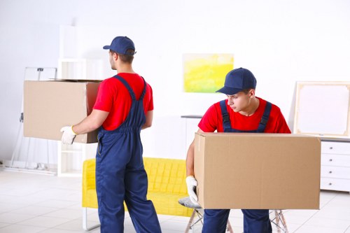 Man and van vehicle ready for a move in Freezywater