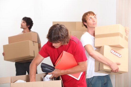 Packing fragile items for a Freezywater flat move