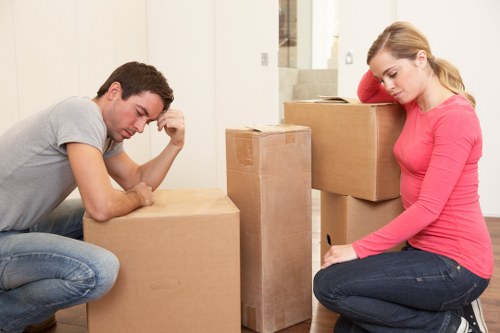 Homeowners using packing services in Freezywater for a smooth move